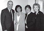 Governor Mario Cuomo, Concetta CIrigliano Perna, Jean Farinelli, Matilda Cuomo